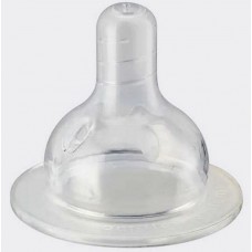 Babylove Соски силиконовые с антиколиковым клапаном, размер М, круглые,широкое горлышко, с рождения, универсальный размер, 2 шт.
